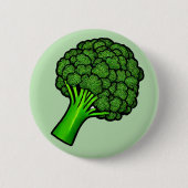 Broccoli Button (Vorderseite)