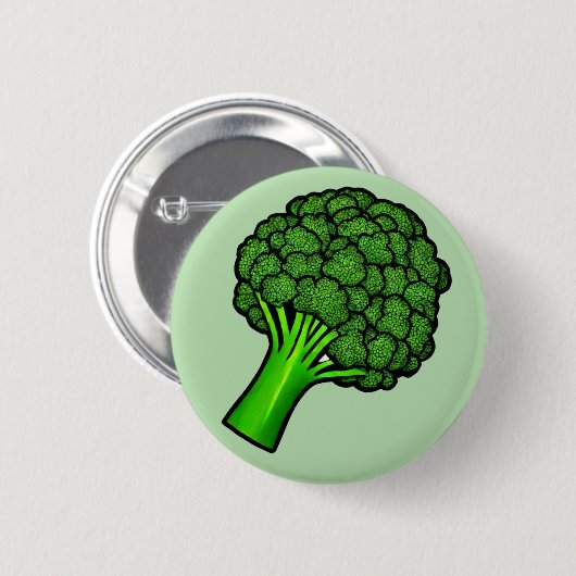 Broccoli Button (Vorne & Hinten)