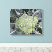 Broccoli Canvas Print Leinwanddruck (Insitu (Holzboden))