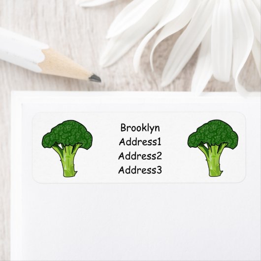 Broccoli Cartoon Illustration (Insitu)