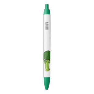 Broccoli Cartoon Illustration Kugelschreiber