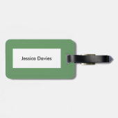 Broccoli Custom Luggage Tag Gepäckanhänger (Rückseite horizontal)