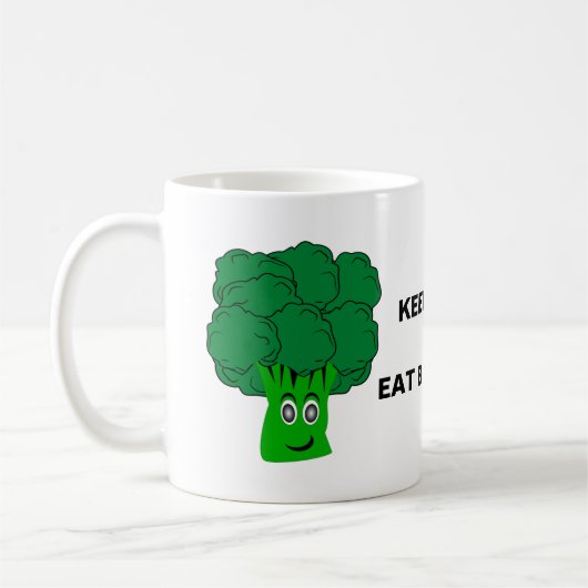 Broccoli Design Kaffeetasse (Links)