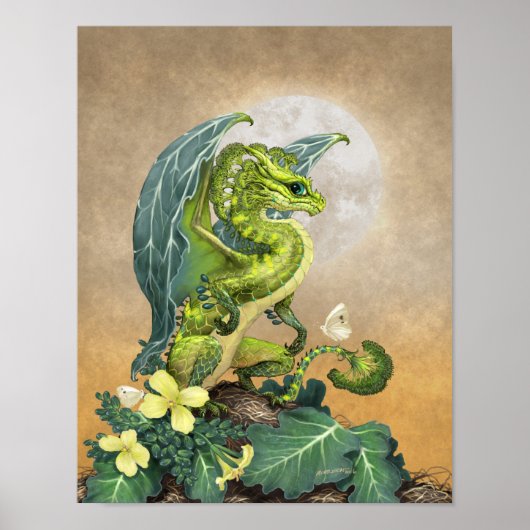 Broccoli Dragon 11x14 (4x6 und höher) Poster (Vorne)