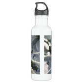 Broccoli Edelstahlflasche (Rückseite)