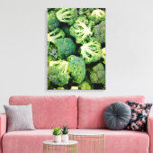 Broccoli Foto Leinwand (Insitu (Wohnzimmer))