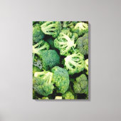 Broccoli Foto Leinwand (Vorderseite)