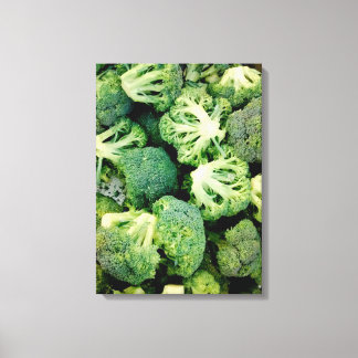 Broccoli Foto Leinwand