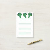 Broccoli Fresko Grotto America Post-it Klebezettel (Auf Schreibtisch)