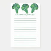 Broccoli Fresko Grotto America Post-it Klebezettel (Vorderseite)