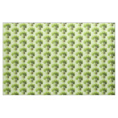Broccoli Funny Vegan Vegetarian Pattern Stoff (Fat Quarter (45,7 x 55,9 cm))