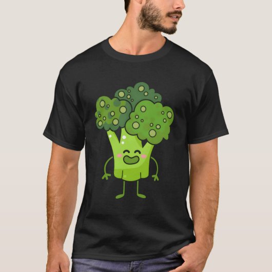 Broccoli Gemüsegeschenk Funny Broccoli Gemüse O T-Shirt (Vorderseite)