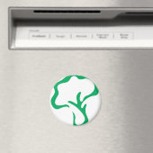 Broccoli Gemüsesymbol Magnet (In Situ (Geschirrspüler))
