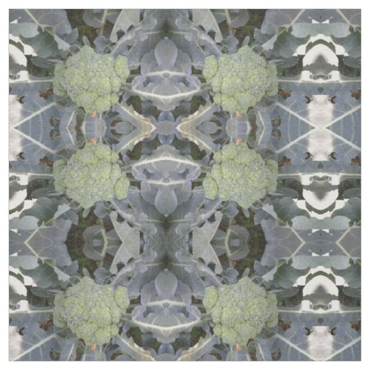 Broccoli Gemustert Fabric Stoff (Muster)