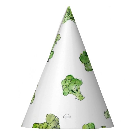 Broccoli - Geschirmt - offen Partyhütchen (Links)