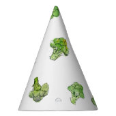 Broccoli - Geschirmt - offen Partyhütchen (Rechts)