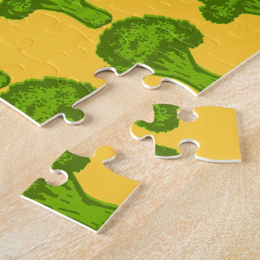 Broccoli Graphic Puzzle (Seite)