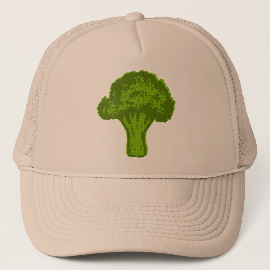 Broccoli Graphic Truckerkappe (Vorderseite)