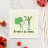 Broccoli ist gemein serviette (Beispiel)