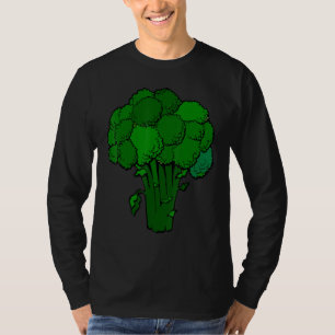 Broccoli ist Lebensspass Grafik Gemüse T-Shirt
