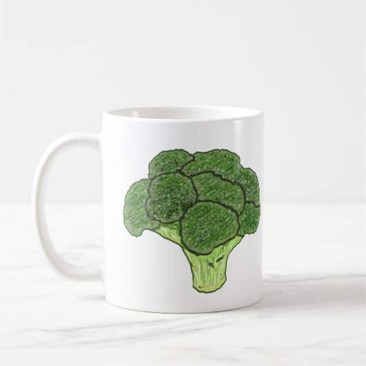 Broccoli Kaffeetasse (Links)