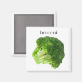 Broccoli Kühlschrank Magnet (Vorderseite/Rückseite)