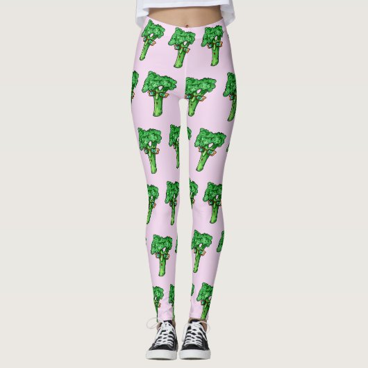 Broccoli Leggings (Vorderseite)