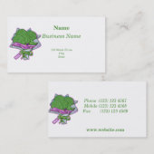 Broccoli Lover Funny Bouquet Visitenkarte (Vorne/Hinten)