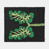 Broccoli Lover Gesunde Gemüse Kochen Broccoli Fleecedecke (Vorderseite (Horizontal))