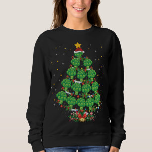 Broccoli Lover Xmas Geschenk Broccoli Weihnachtsba Sweatshirt