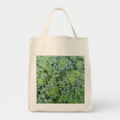 Broccoli Macro Bio Lebensmittelgeschäft Tragetasche (Vorne)