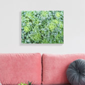 Broccoli Macro Canvas Print Leinwanddruck (Insitu (Wohnzimmer))