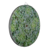Broccoli Macro Dart Board Dartscheibe (Vorderseite Links)
