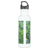 Broccoli Macro Edelstahlflasche (Rückseite)