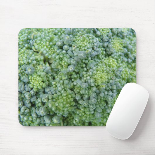 Broccoli Macro Mousepad (Mit Mouse)