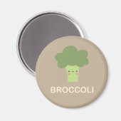 Broccoli Magnet (Vorderseite/Rückseite)