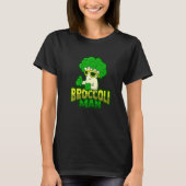 Broccoli Man Pub für ein Veganes Essen T-Shirt (Vorderseite)