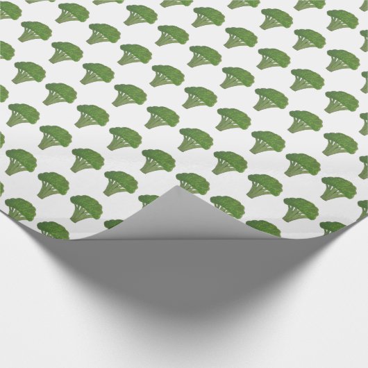 Broccoli Packpapier! Geschenkpapier (Ecke)
