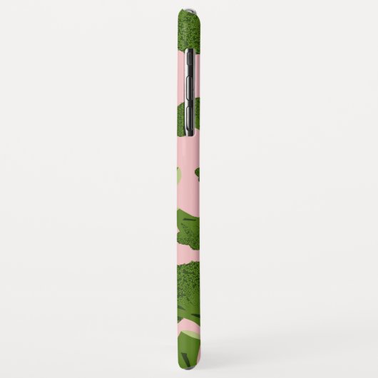Broccoli Pattern Case-Mate iPhone Hülle (Hinten/Links)