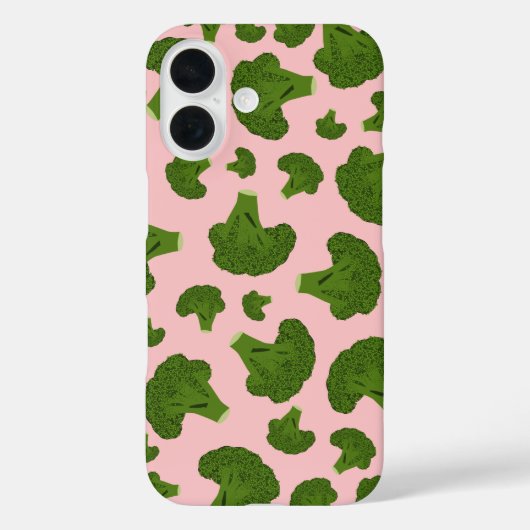 Broccoli Pattern Case-Mate iPhone Hülle (Rückseite)