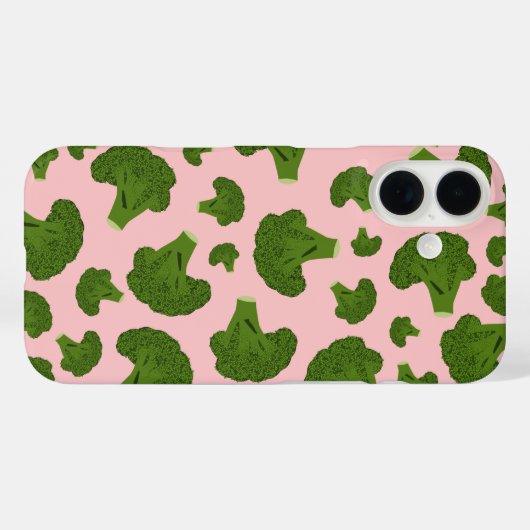 Broccoli Pattern Case-Mate iPhone Hülle (Rückseite (Horizontal))