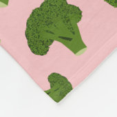 Broccoli Pattern Fleecedecke (Ecke)
