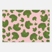 Broccoli Pattern Geschenkpapier Set (Vorderseite 2)