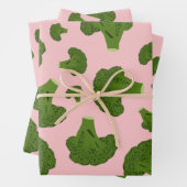 Broccoli Pattern Geschenkpapier Set (Beispiel)