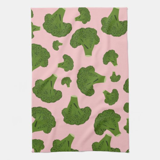 Broccoli Pattern Geschirrtuch (Vertikal)