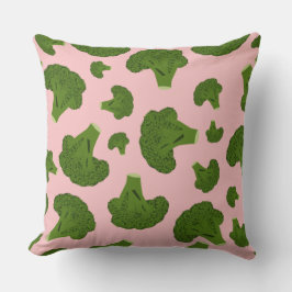 Broccoli Pattern Kissen