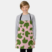 Broccoli Pattern Schürze (Getragen)
