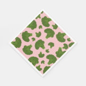 Broccoli Pattern Serviette (Ecke)