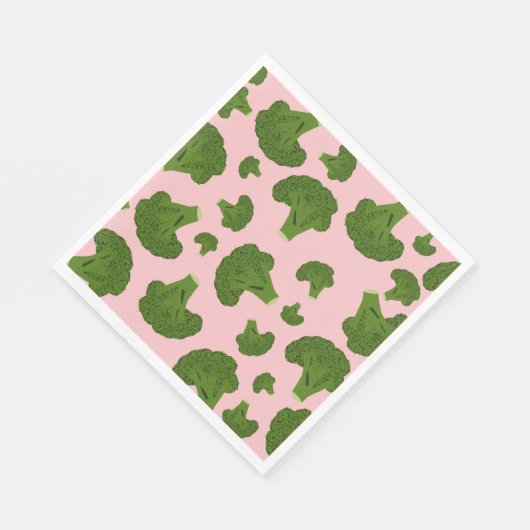 Broccoli Pattern Serviette (Ecke)