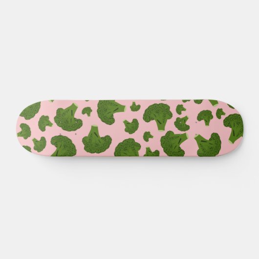 Broccoli Pattern Skateboard (Horizontal)